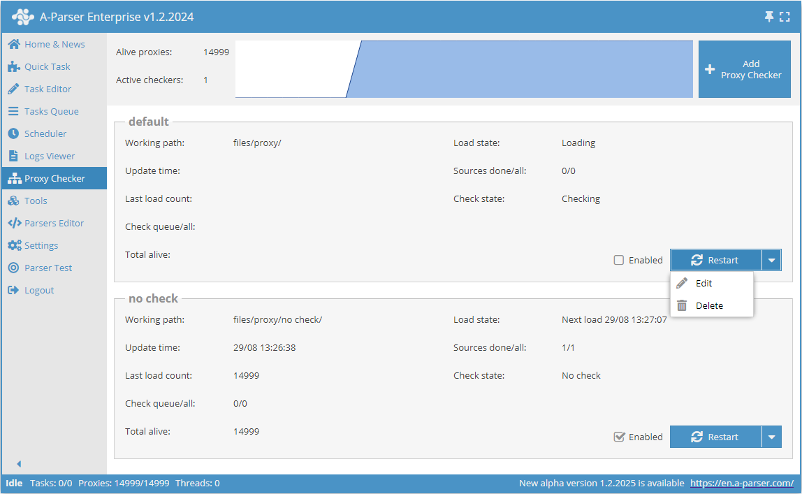 Overview of Proxy Checker